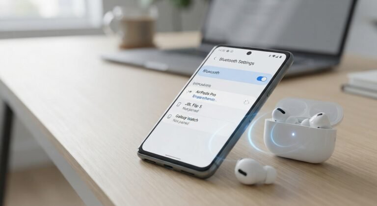 Pareamento Bluetooth