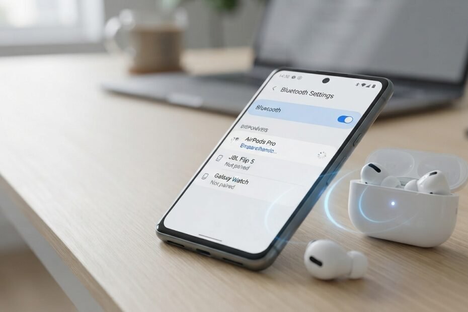 Pareamento Bluetooth