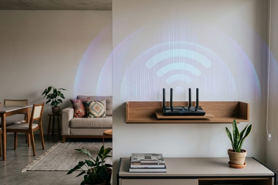 Roteador Wi-Fi moderno
