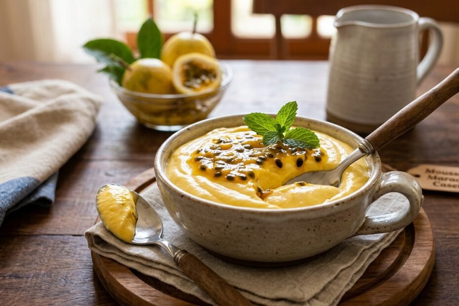 mousse maracuja