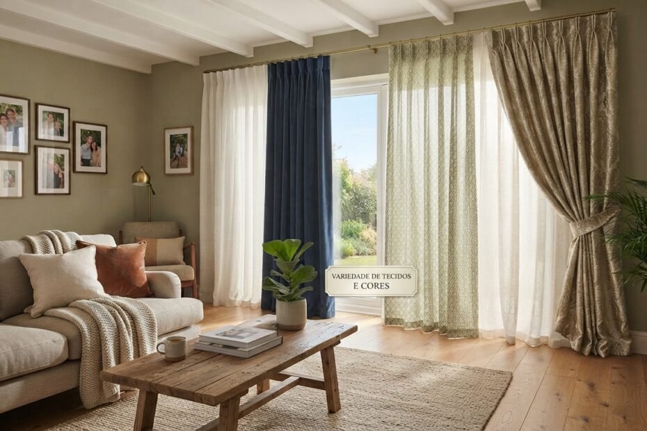 Diferentes tipos de cortinas