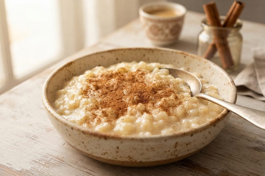 arroz-doce cremoso