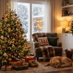 Árvore de Natal decorada